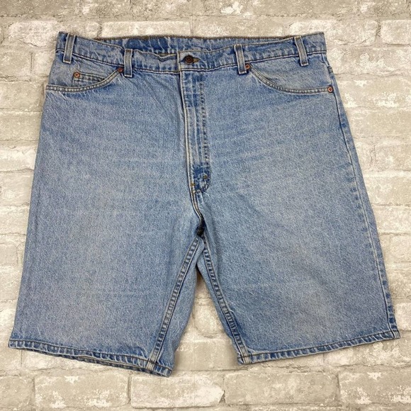 Levi's Other - Vintage 1992 Orange Tab Levi's 550 Lightwash Denim Shorts Men's Size 40